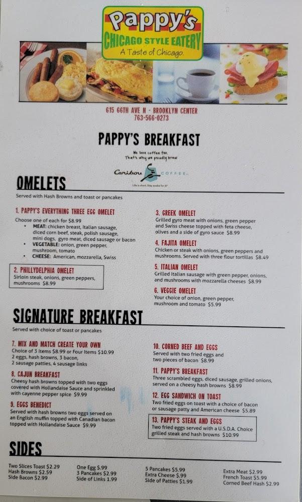 Pappy's Menu image 2